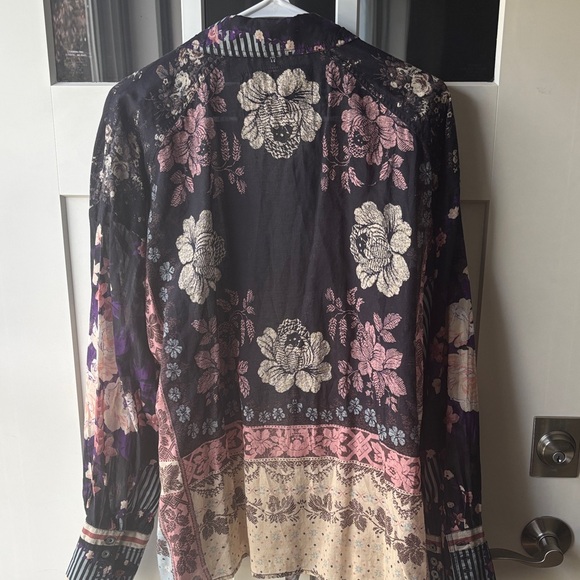 We The Free Multicolor Floral Button Down Shirt - Picture 4 of 5